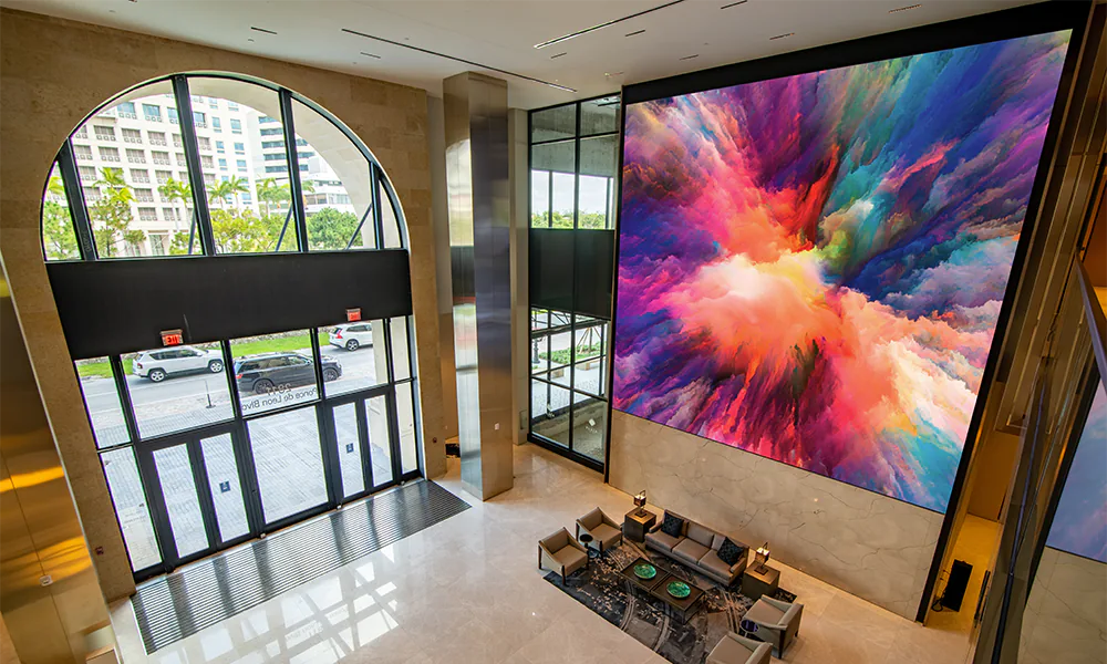 Planar & Draper® Grab Attention in Hot Coral Cables, Florida Development