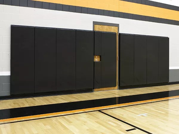 Draper Gymnasium Wall Pads.